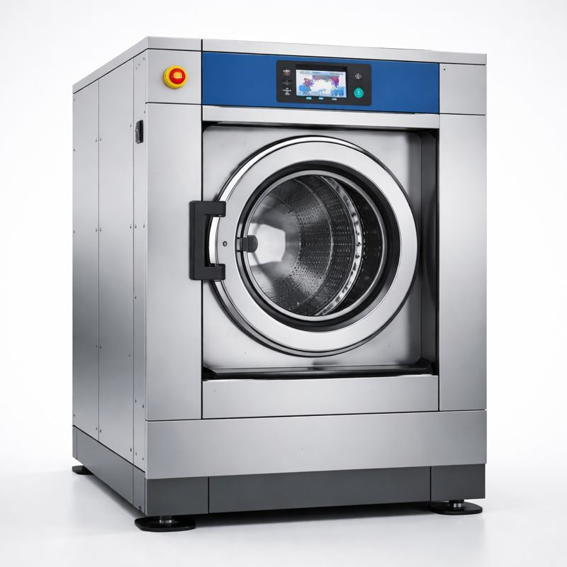 Pralnica przemysłowa – widok frontowy