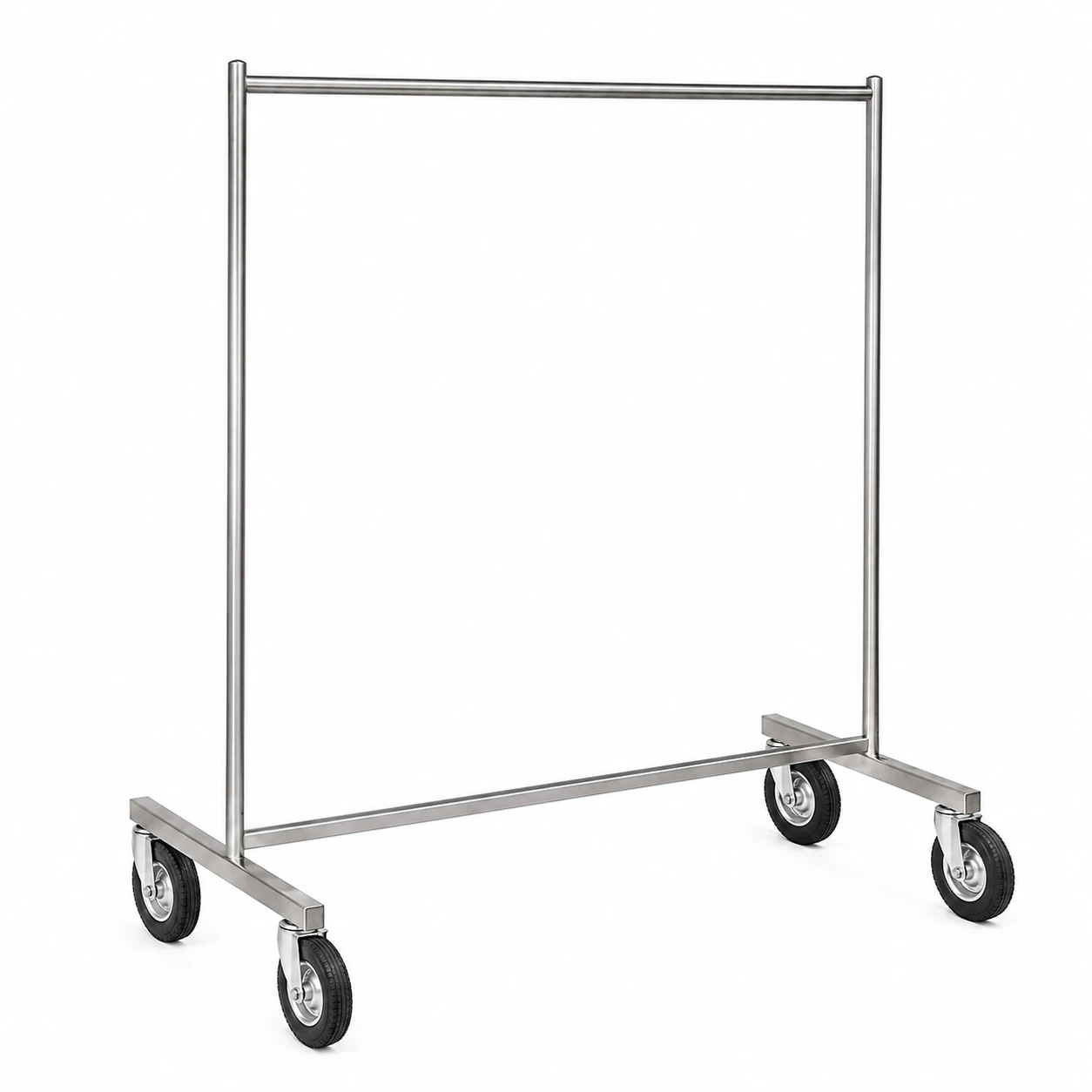 Mobilny wieszak WJ z pompowanymi kołami